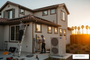 heat pump installation residential in sacramento, ca